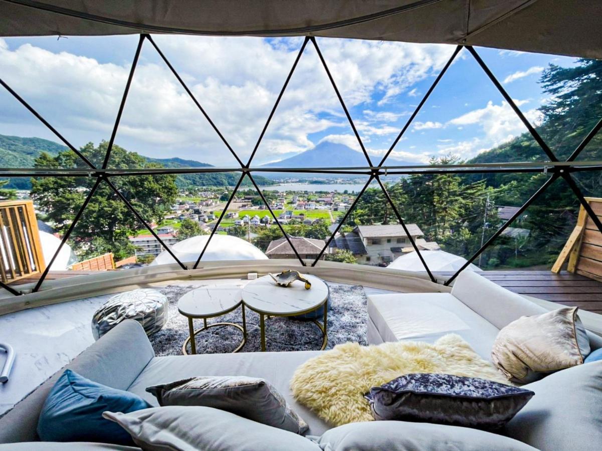 Mt,Fuji Glamping Terrace Minenohana - Vacation Stay 35711V Fujikawaguchiko Exterior foto