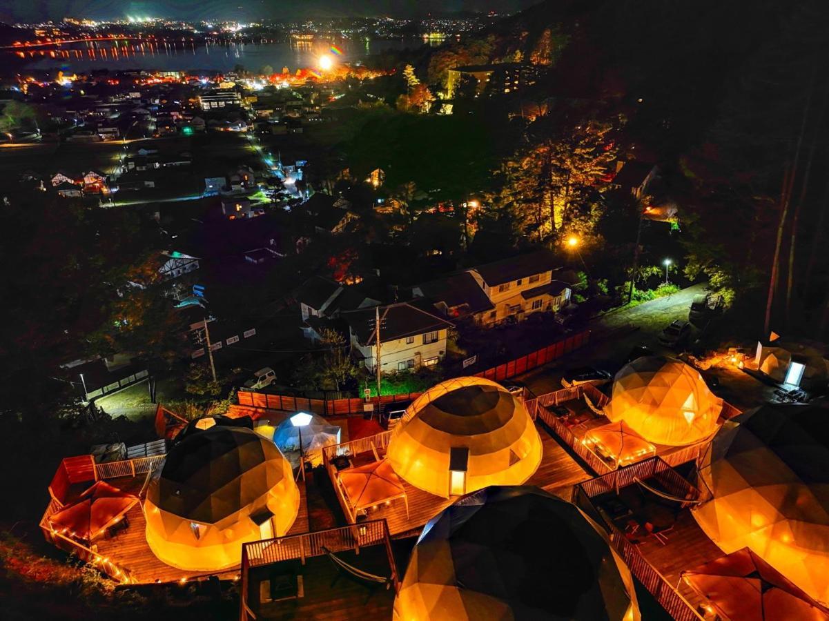 Mt,Fuji Glamping Terrace Minenohana - Vacation Stay 35711V Fujikawaguchiko Exterior foto